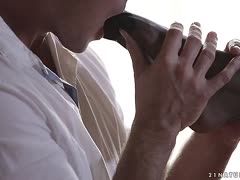 Geiles Traumweib in Nylons gefickt